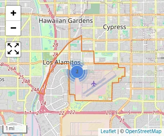 Area schools map